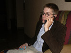 Jens Reinke on the phone